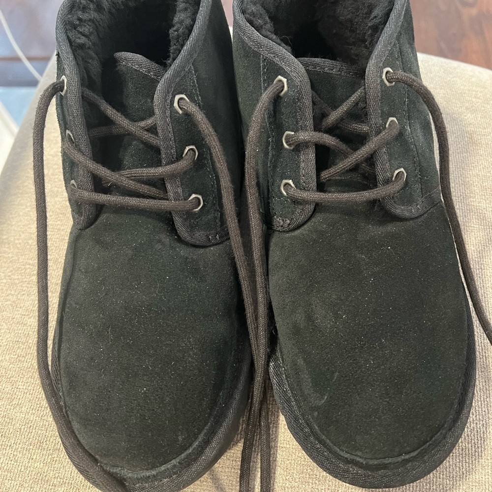 UGG Neumel Black Ankle Boots